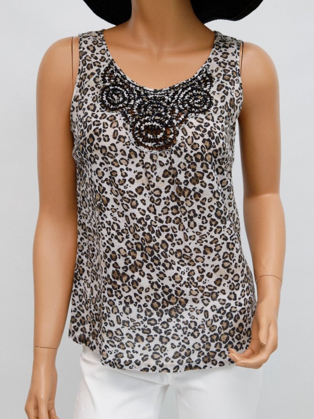 Tommy Bahama Cheetah Print Tank XS